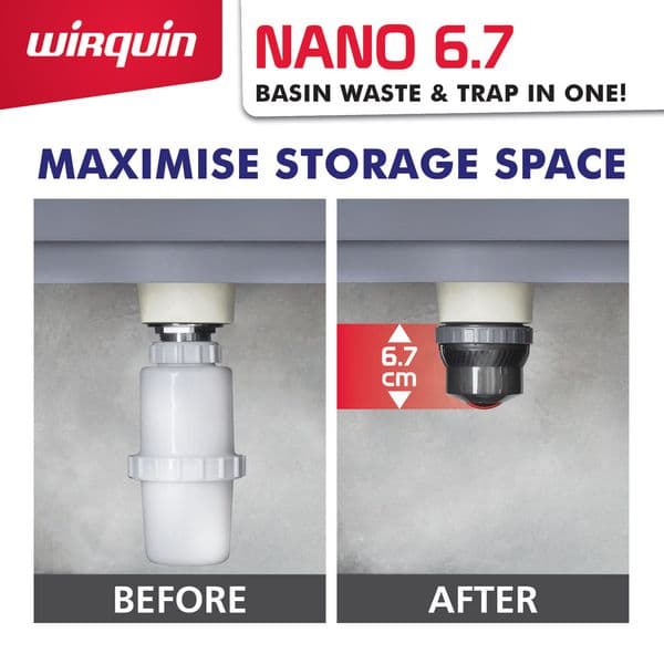 Ensemble de valve Wirquin nano 6,7 - 32 mm