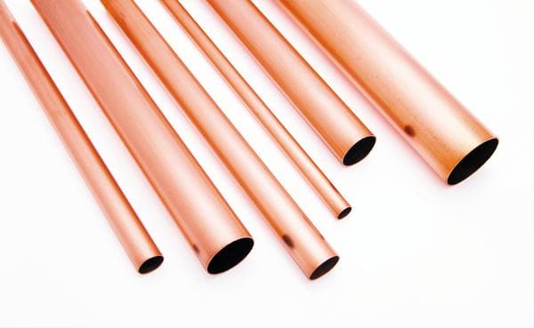 Straight Capper Lawton Tube straight copper tube (16SWG) 2.5/8