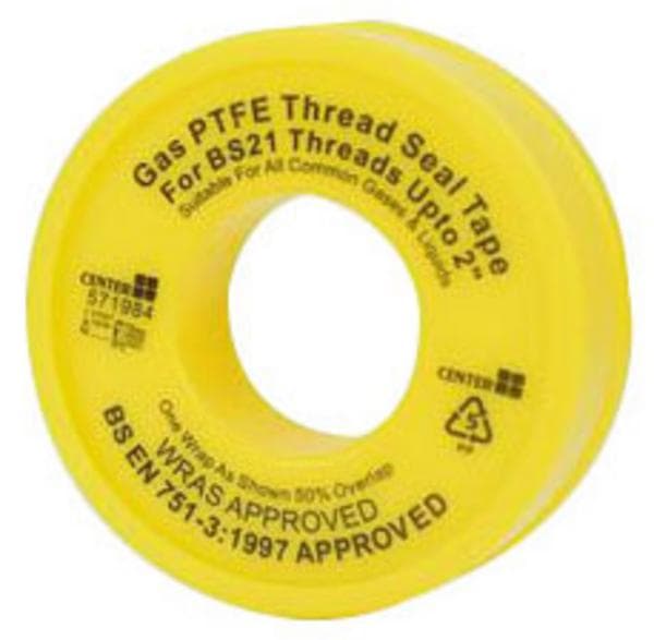 Silverline Lot De 10 Rubans PTFE 12 M X 12 Mm – Ruban D'Étanchéité Filetage Pour Plomberie Et Raccords
