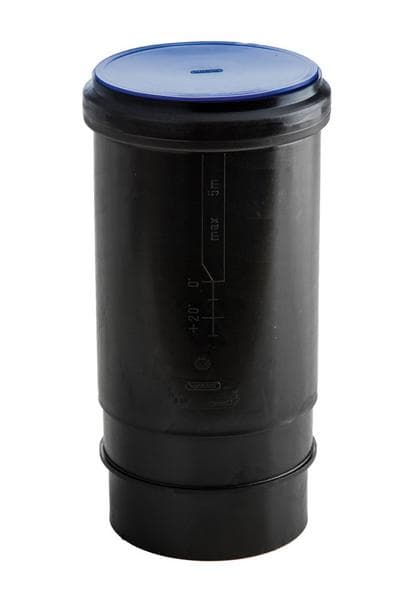 4d296 Wavin HDPE expansion socket with cap 110mm | Wolseley