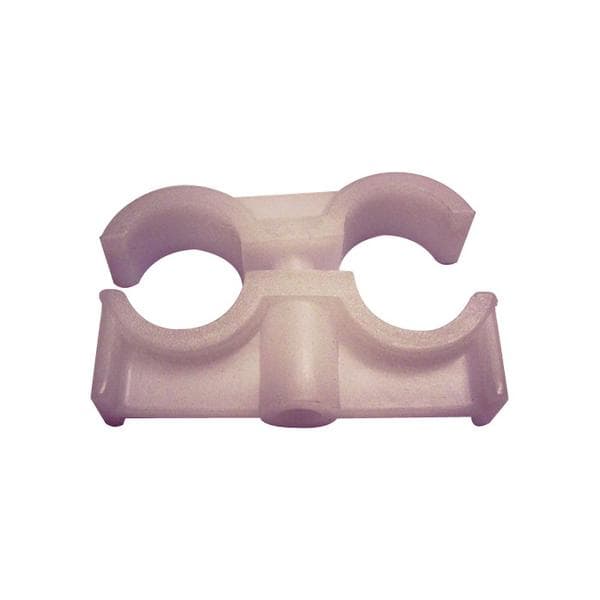 Dual Pipe Clips Reece Center double pipe clip 22mm x 22mm | Wolseley