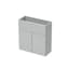 ATLANTA SLIM RIGID 600 C/TOP UNIT/P GREY | Wolseley