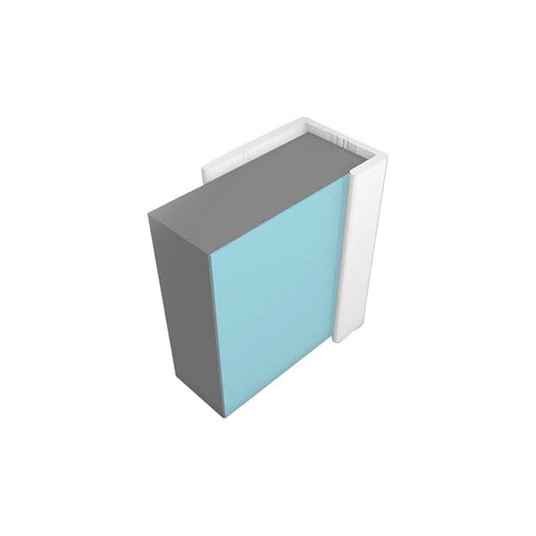 Multipanel Classic end cap profile type C White | Wolseley