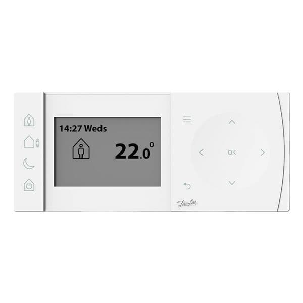 Danfoss TPOneRF + RX1-S V2 wireless programmable room thermostat and ...