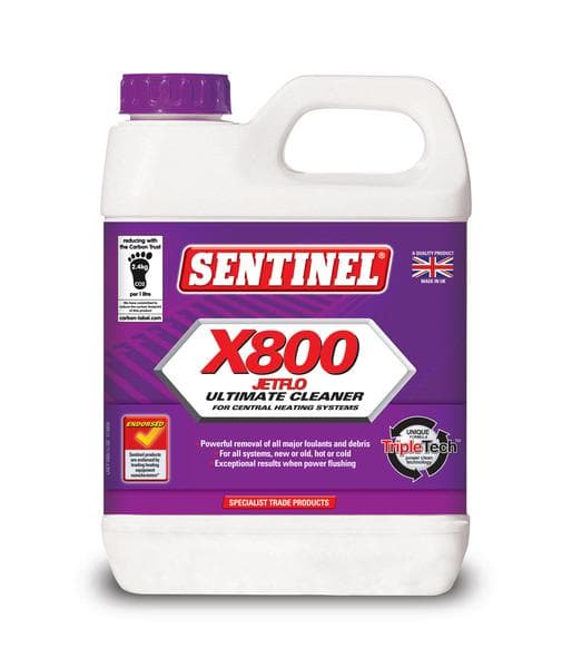 Sentinel Cleaner Ii Sentinel X800 and X100 cleaner 1ltr pack | Wolseley