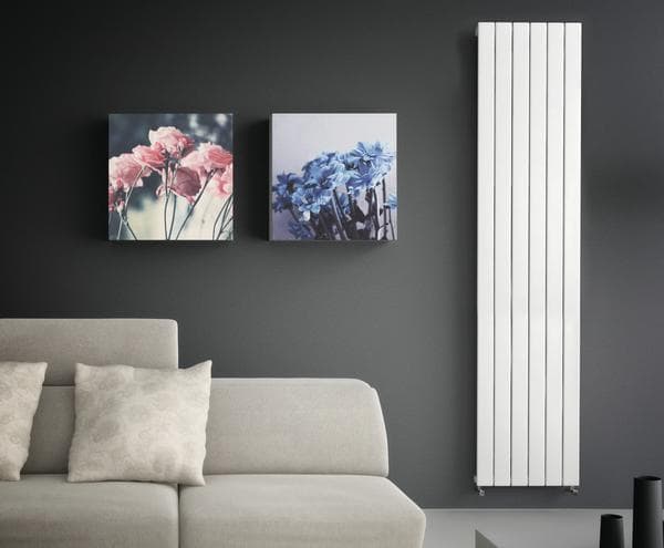 Svelte Radiator Purmo Slieve QV1044W Flat Panel Radiator 1600 x 433mm, 2767 BTU/h ...