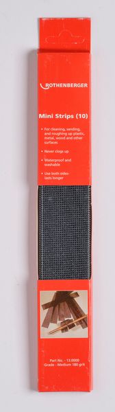 Details about   ROTHENBERGER 130000 MINI STRIPS PIPE CLEANING STRIPS PACK OF 10 