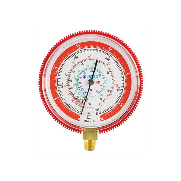 Javac high pressure gauge R22/R134A/R404A/R407C 80mm | Wolseley