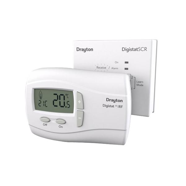 Drayton Digistat Plus thermostat and single channel receiver | Wolseley