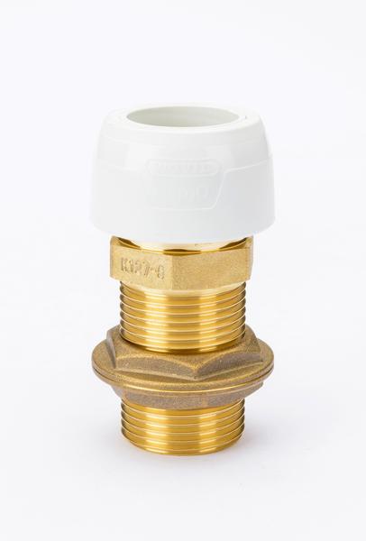 Wavin Hep2O Tank Connector 28 mm x 1 in, KLB20-28HX | Wolseley