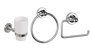 Image for Nabis Savannah 3 piece bathroom accessories pack from Wolseley
