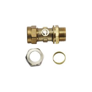Image for Worcester Bosch isolator valve 15mm-one c/nut from Wolseley