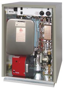 Image for Grant Vortex 26OD ErP external combi oil boiler and flue pack from Wolseley