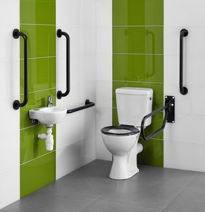 Image for Saracen close coupled WC DOC-M pack comes with TMV3 tap Blue from Wolseley