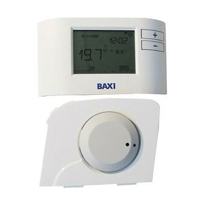 Image for Baxi radio frequency wireless digital programmable room thermostat from Wolseley