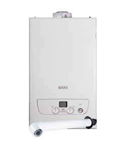 Image for Baxi 600 Combi 636 boiler and horizontal flue pack from Wolseley