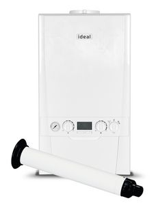 Image for Ideal Logic+ 35 combi boiler including flue and  Fernox filter pack from Wolseley