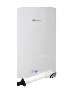 Image for Worcester Bosch Greenstar i 30i NG combi boiler and horizontal flue pack from Wolseley
