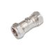 Tradefix copper x copper isolating valve 15mm Chrome Plated 