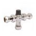 Saracen 2 in 1 thermostatic mixing valve 22mm 