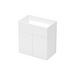 Atlanta Original Fitted slimline rigid countertop unit 500mm Dust Grey ...