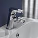 Bristan Orta basin mixer tap and clicker waste Chrome Plated 