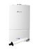 Worcester Bosch Greenstar Si Compact 25Si NG combi boiler and horizontal flue pack 
