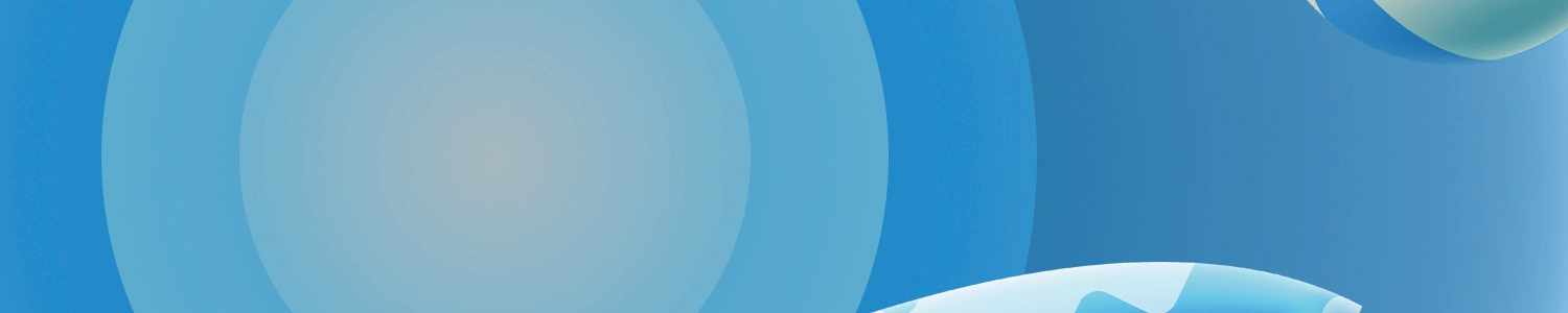 Stay cool summer background with multiple blue shades.
