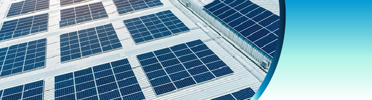 Renewables solar panels