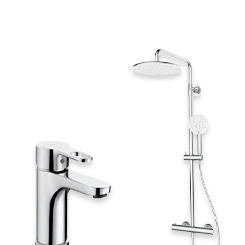 Shower and tap
