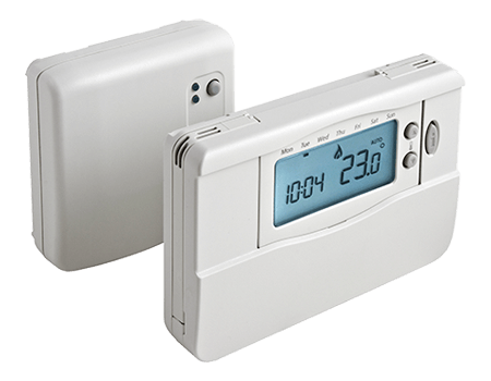 Center wireless thermostat